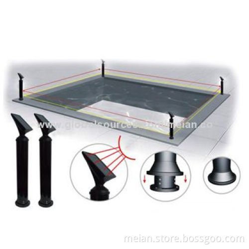 Infrared Beam Motion Detector with Lightning and Surge Protections, 400mW Solar Battery